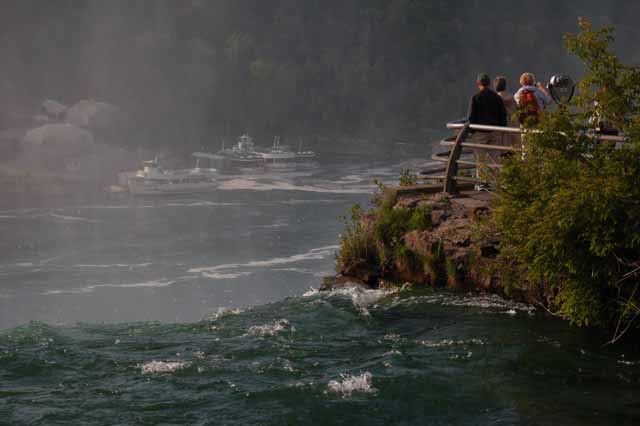 The American falls from Luna Island